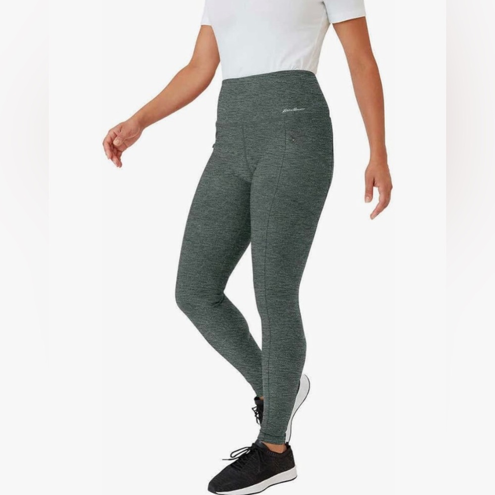 Eddie Bauer Women's Midweight High Rise Trail Tight Leggings, Large, Like New